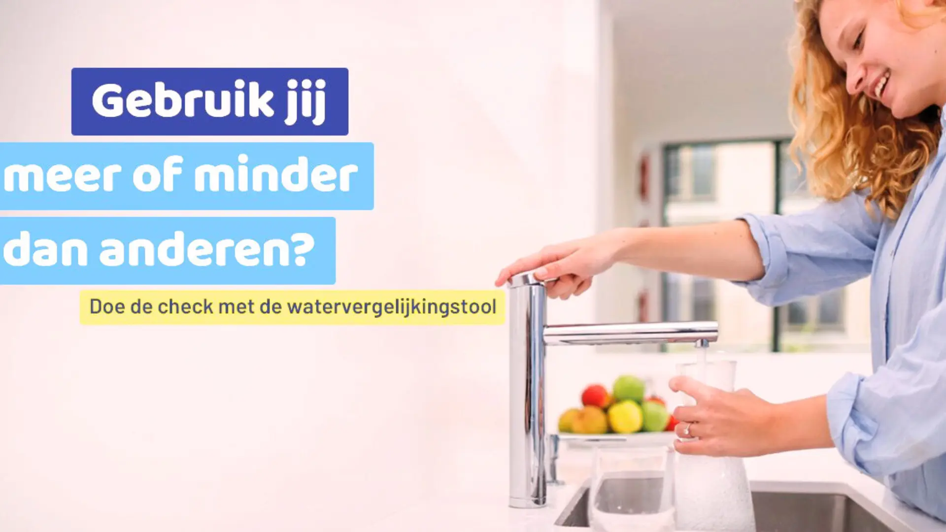 Data als drijvende kracht: De watervergelijkingstool